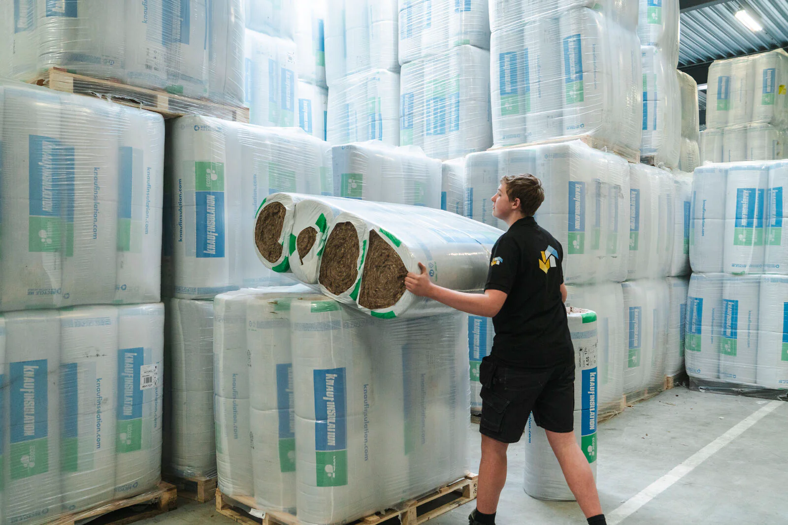 Knauf Naturoll 037 glaswol - 5600x380x140mm - Rd 3.75 - Image 3