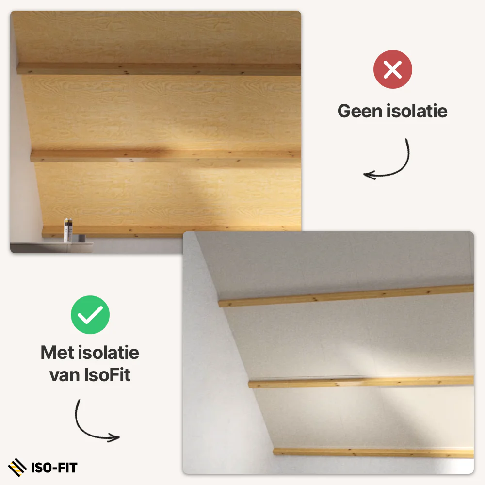 Iso-Fit Compleet Zolderisolatiesysteem | 105mm - 600x1200mm (Rd 4,05 m²,K/W) - Image 10