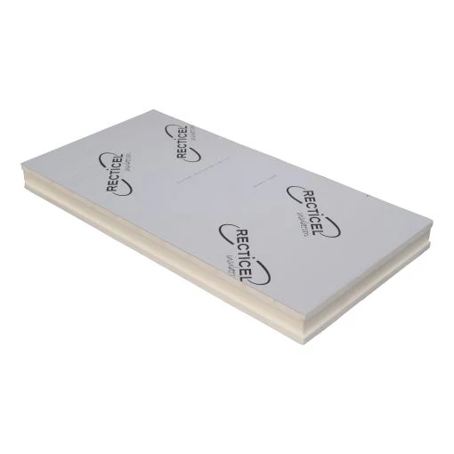Recticel Eurowall PIR - 1200x600x120mm - aluminium cachering (tand en groef) - Rd 5.45 (4pl/pak) - Image 4