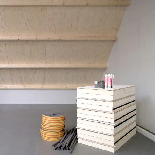 PU celband ZK 30x40mm grijs, rol 5m ten behoeve van Iso-Fit Compleet Zolderisolatiesysteem - Image 7