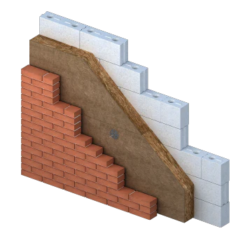 Pallet Knauf Smart Cavity 031 glaswol - 1250x600x160mm - Rd 5,15 (3pl/pak) - Image 2